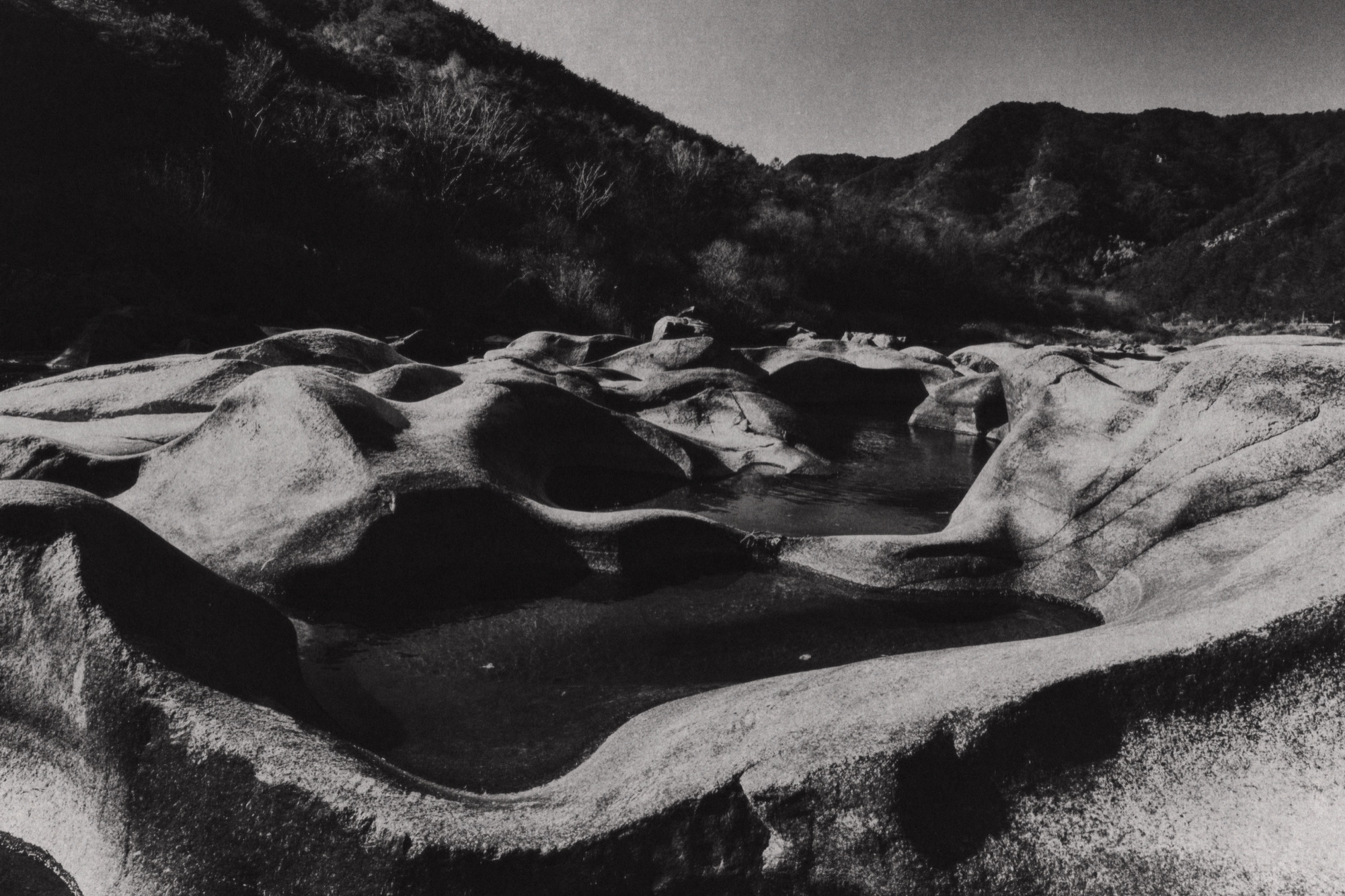 SILENCE #12, 2025 — river rock in Yeongwol.