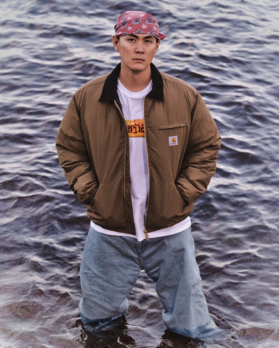 A selected image from the Carhartt WIP Hong Kong Autumn/Winter 2025 editorial. Image 2.