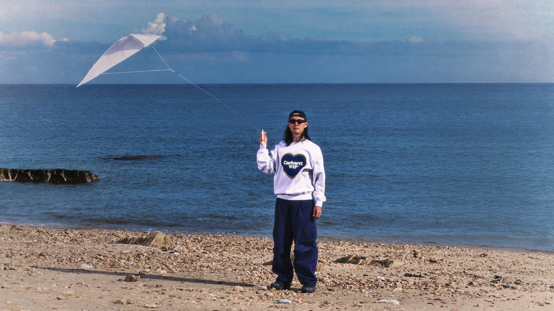 A selected image from the Carhartt WIP Hong Kong Autumn/Winter 2025 editorial. Image 6.